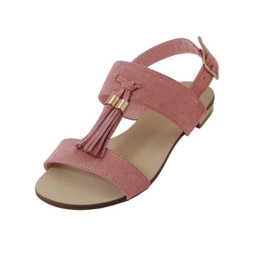 MAUVE MINDI FLAT SANDAL